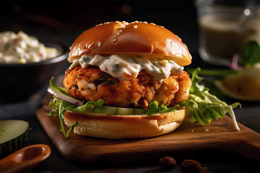 Crunchy Chicken Burger